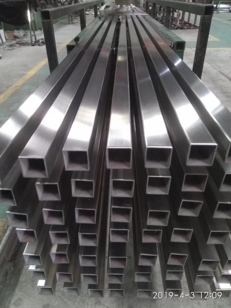 stainless steel square tube