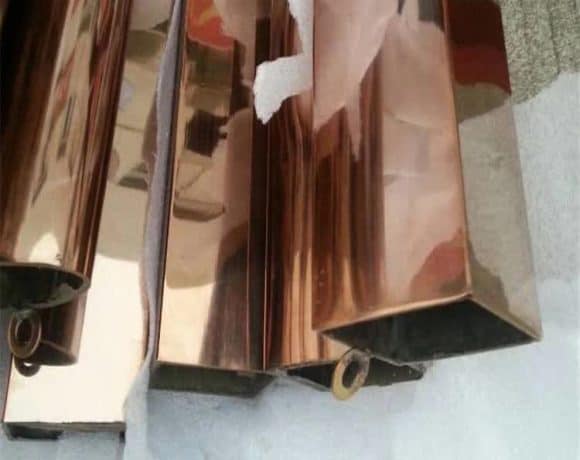polished stainless steel pipe