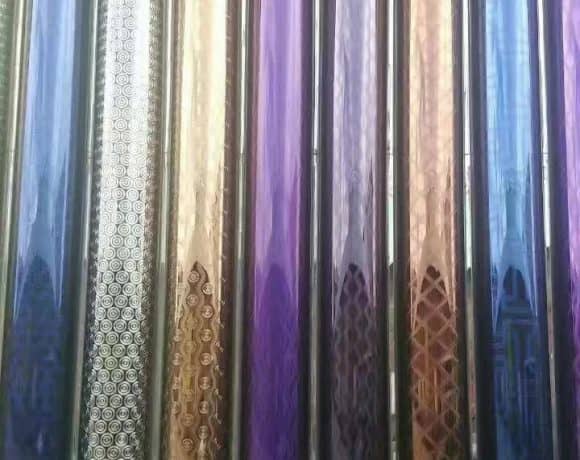 colored stainless tube