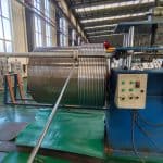 High-precision stainless steel capillary tubes being manufactured at TeCarve