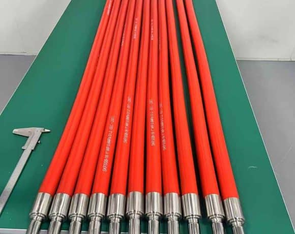 corrugated pipe for oil and gas distribution