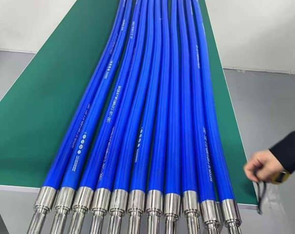 flexible corrugated steel pipe for rooftop solar heating