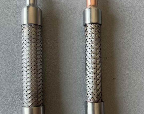 SS corrugated pipe for brewery fluid systems