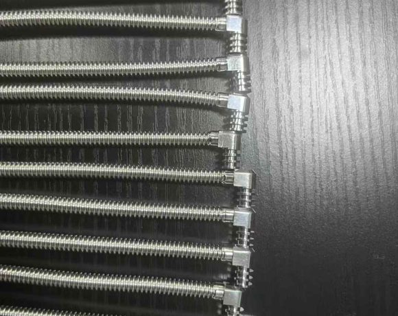 stainless steel gas hose with safety locking