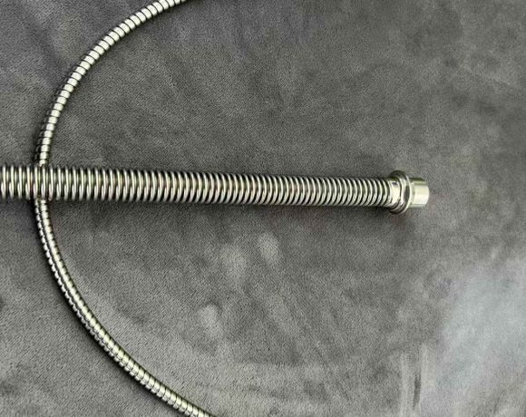SS pipe with hex nut connections