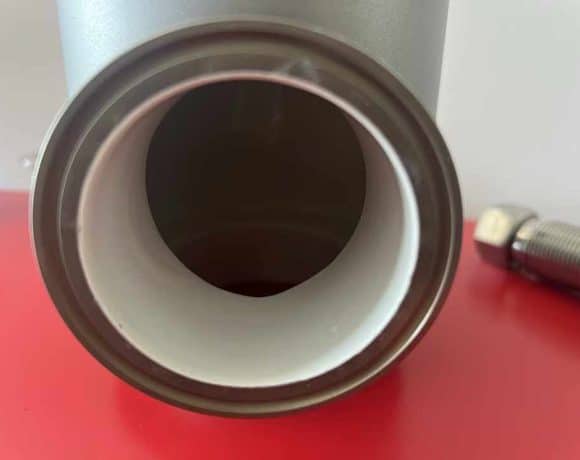corrugated stainless tube for industrial ovens