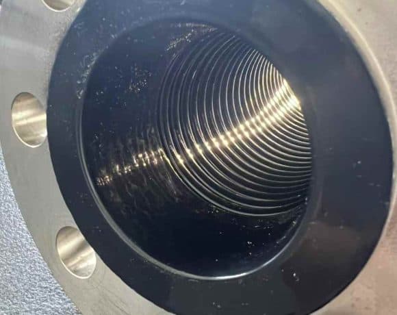 corrugated stainless pipe with anti-leak design