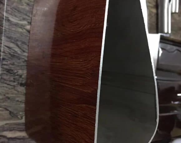 brown colored stainless steel decoration pipe
