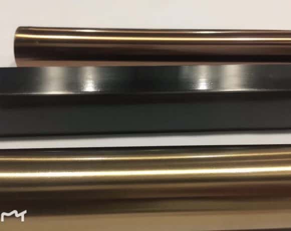 colored SS pipe for artistic installations