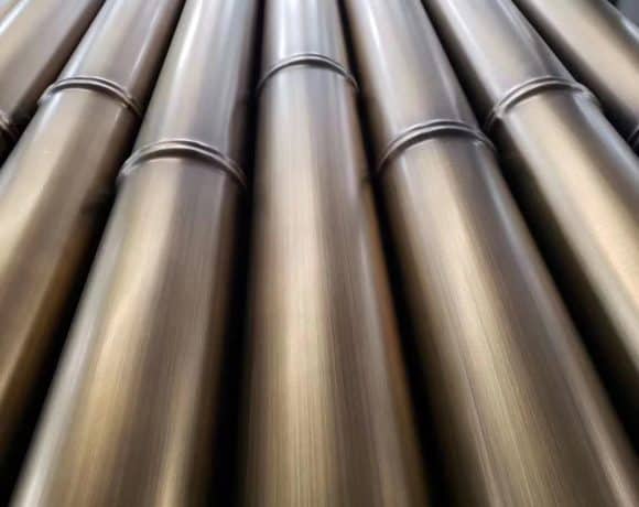 stainless steel tubing for restaurant interiors