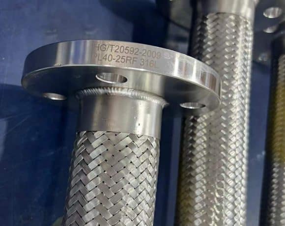 SS corrugated water supply line