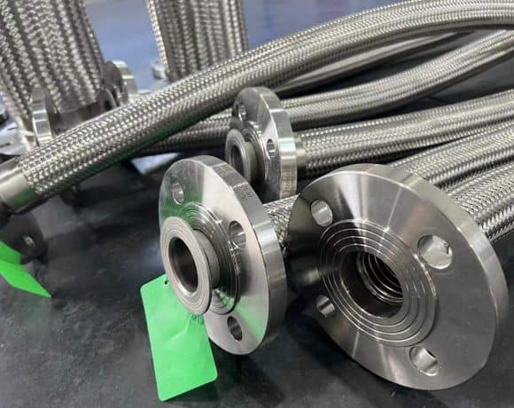 corrugated metal gas pipe