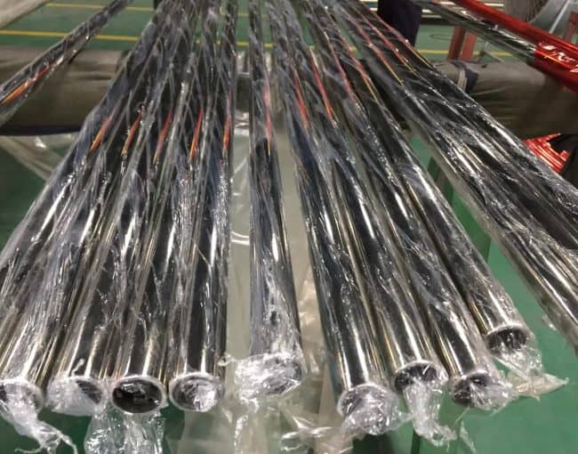 heavy-duty export packaging for large diameter SS pipes