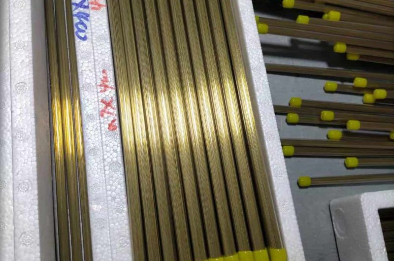 brass micro capillary pipe