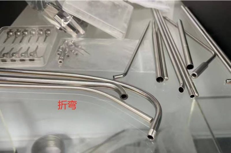 SS thin wall pipe for automated diagnostic tools