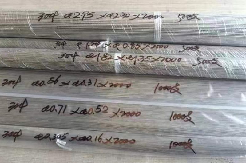 SS capillary tubing for analytical sample transport