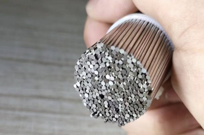 SS pipe for cryogenic instrumentation