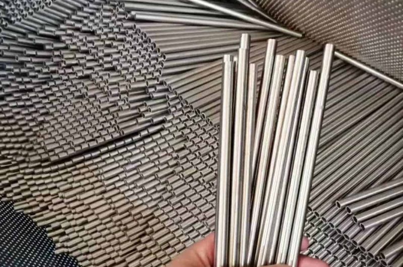 SS pipe for infusion instruments