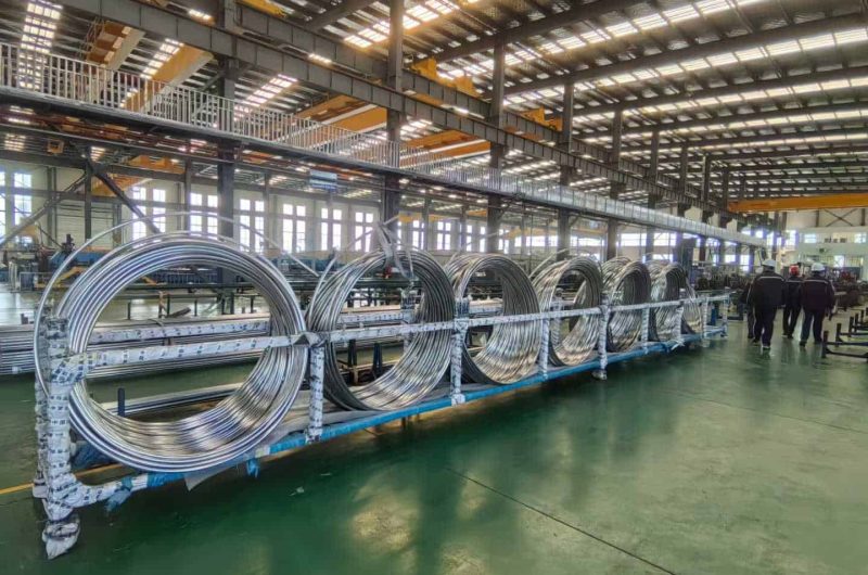 SS exchanger pipe