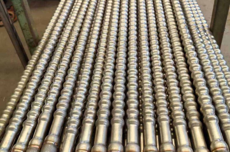 SS pipe for heat exchanger unit
