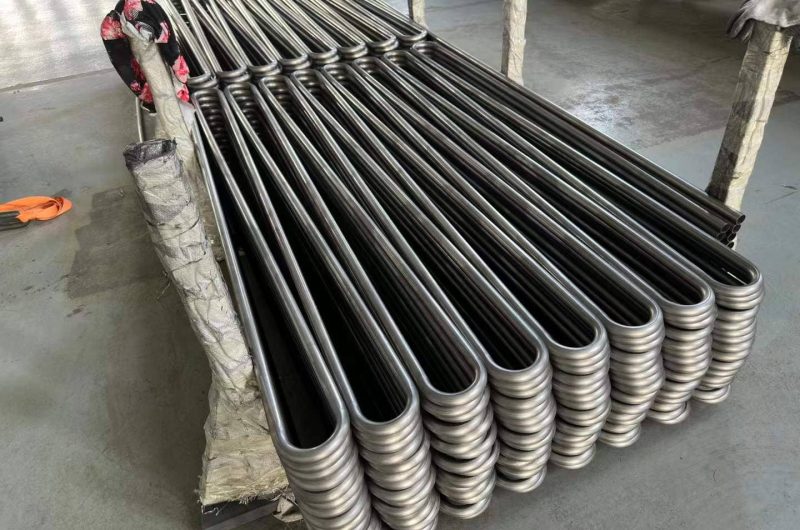 SS pipe for plate-fin heat exchangers