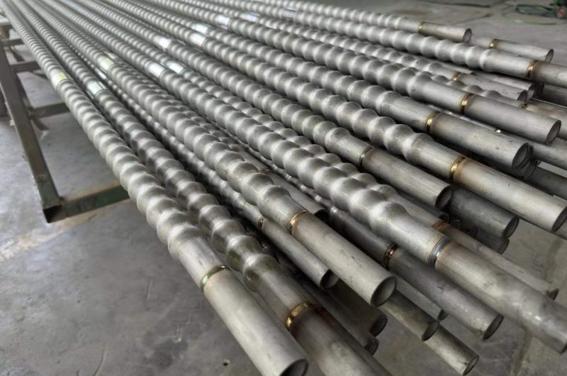 SS piping for compact heat exchangers