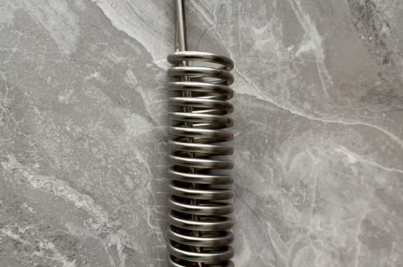 stainless spiral pipe for mechanical cooling