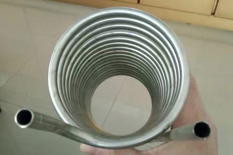 stainless spiral tube