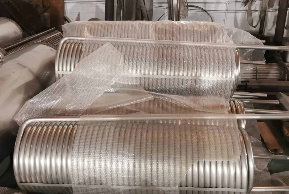 SS spiral tubing