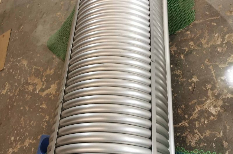 SS round coil tube