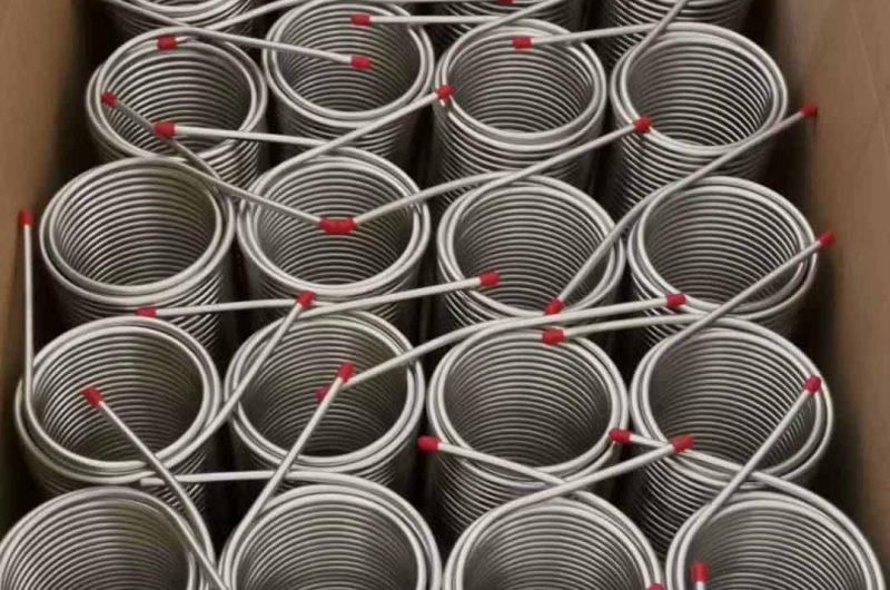 SS cooling coil tube