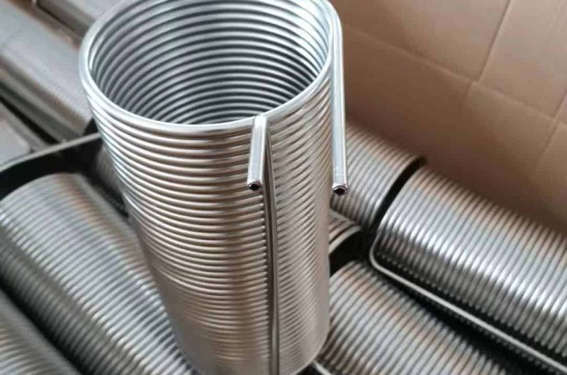 SS heat transfer coil