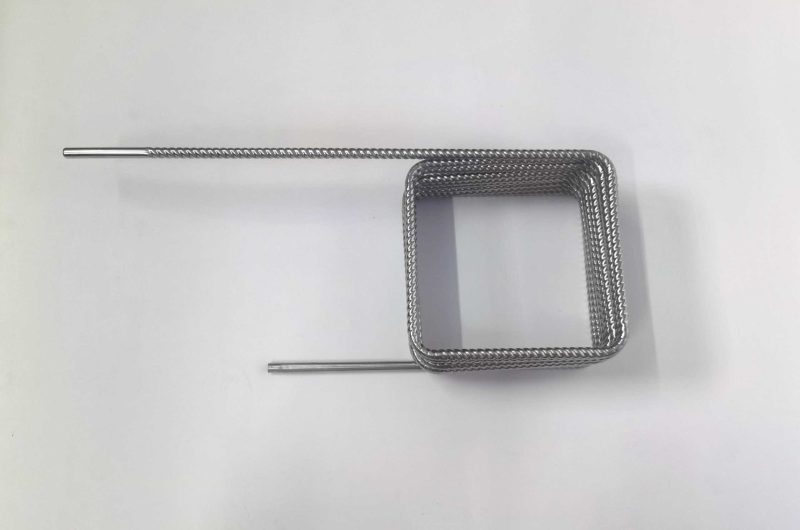 coiled stainless heat pipe