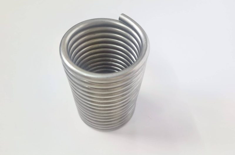 seamless stainless steel spiral coil