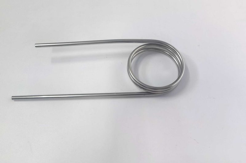 SS spiral pipe for refrigeration systems