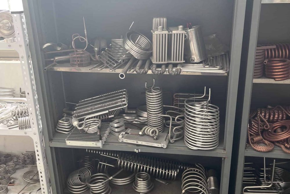 SS spiral pipe for hot water systems