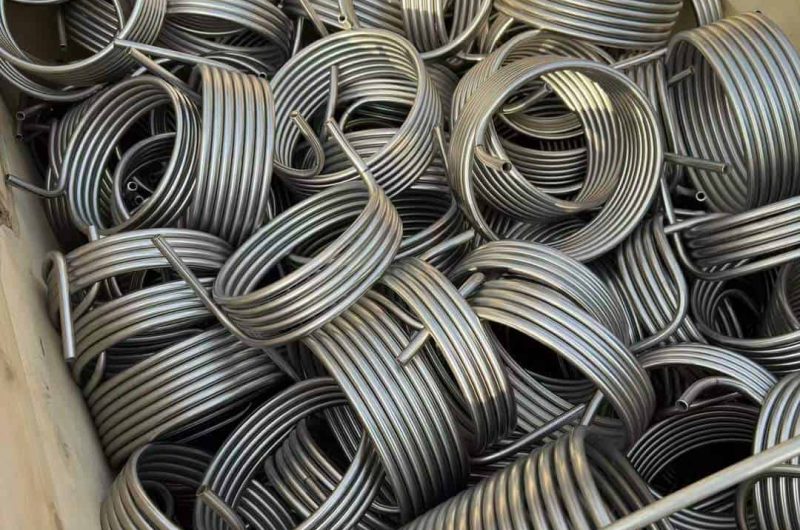 stainless spiral coil for distillation
