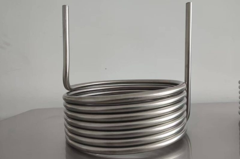 stainless heat coil for beverage industry