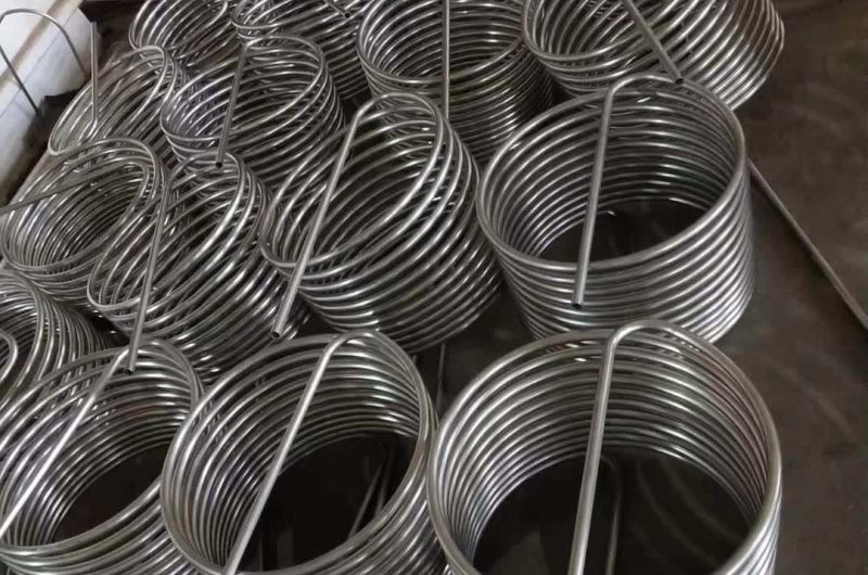 SS coil pipe for ethanol distillation