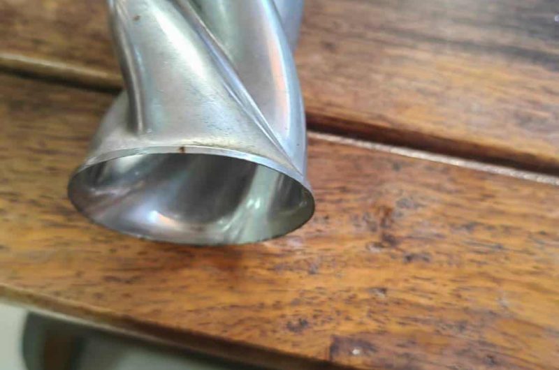 stainless polished pipe