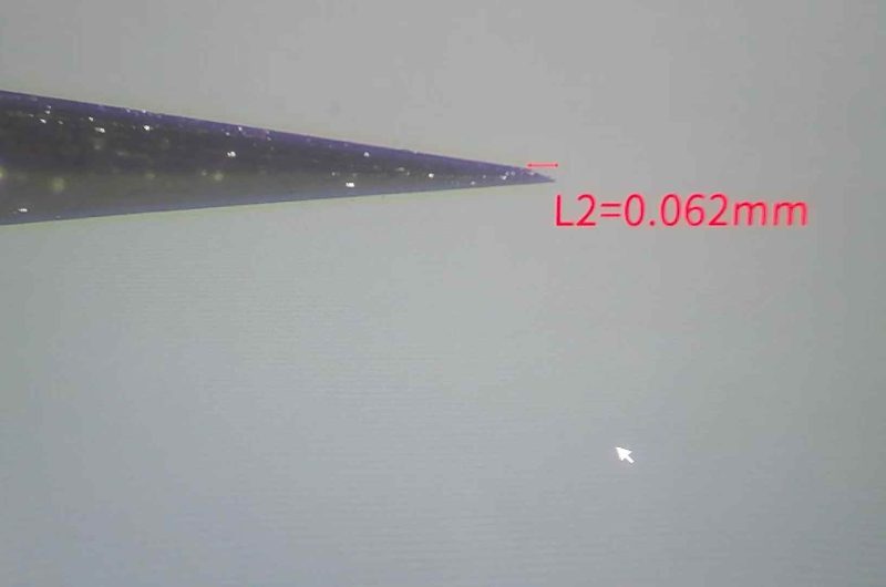 SS needle tube for injection systems