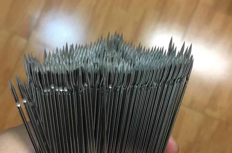 SS tubing for biopsy needles