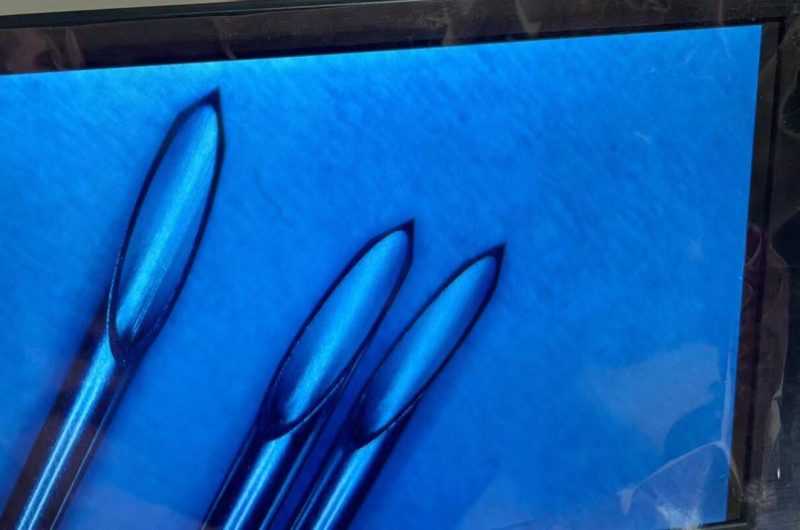 SS medical pipe for injection systems