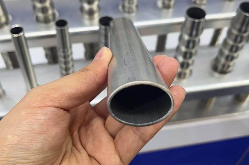 SS elliptical pipe