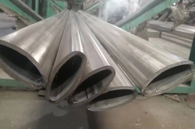 oval section SS pipe
