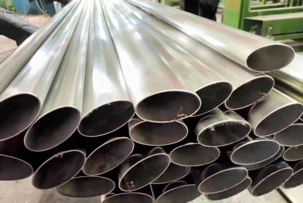 oval exhaust pipe stainless steel