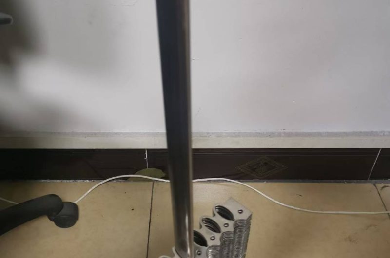stainless oval handrail tube