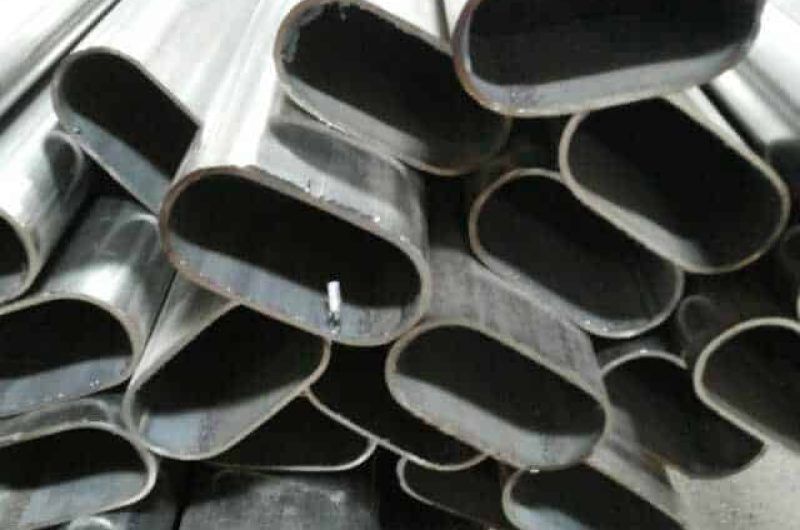 SS oval pipe mirror surface