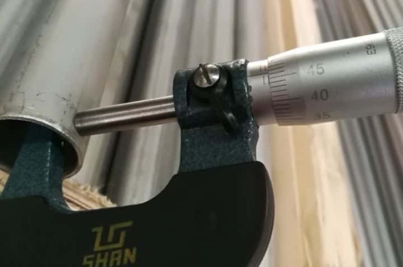 SS pipe visual inspection