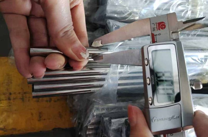 stainless tube end face inspection